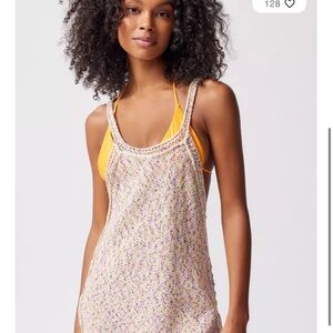 Urban Outfitters Pastel Knit Swim Coverup